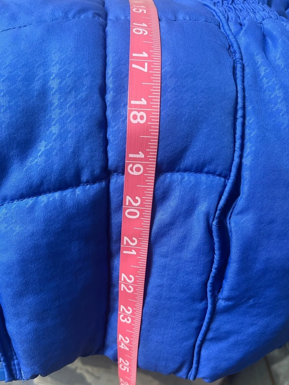 US Polo ASS Girls Blue Pink Puffer Jacket